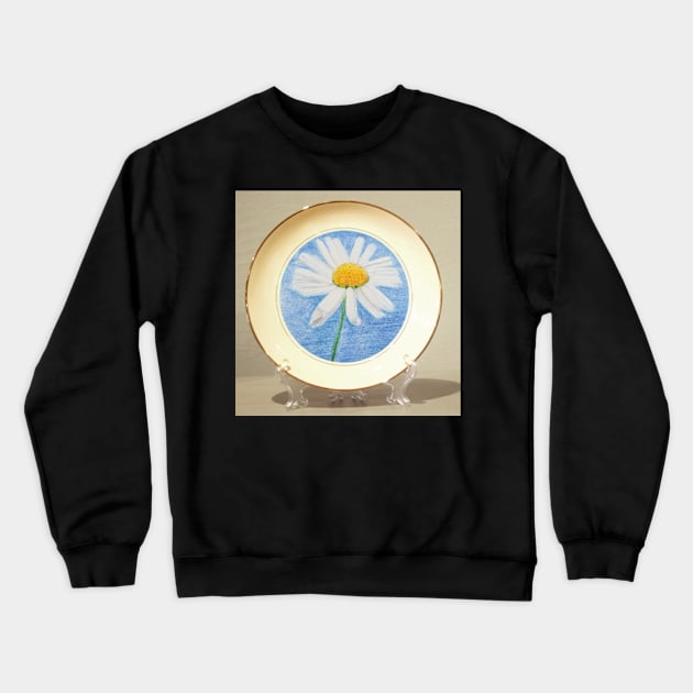 Daisy Crewneck Sweatshirt by teenamarie23art